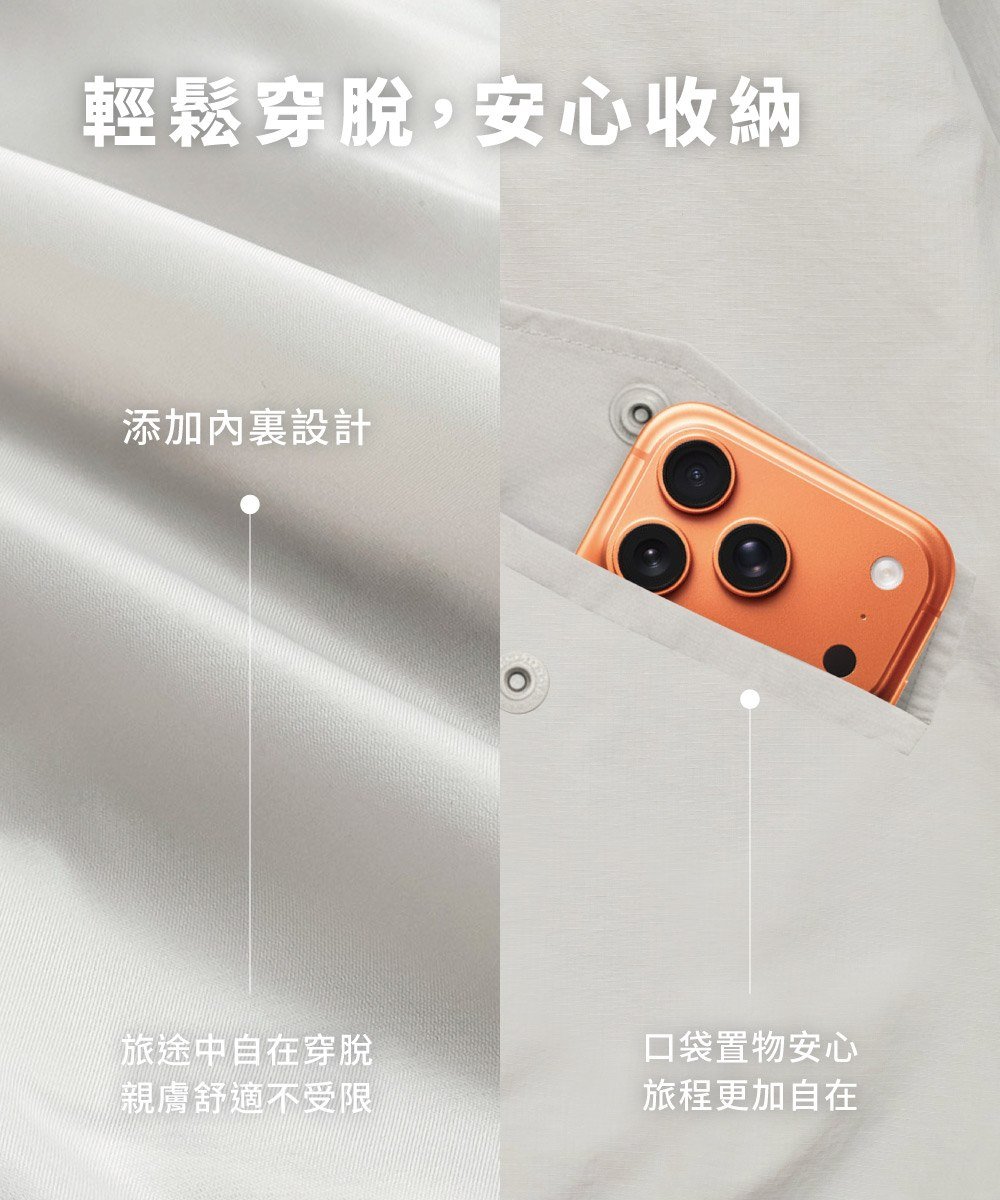 TABI [旅] 世界走輕旅機能外套