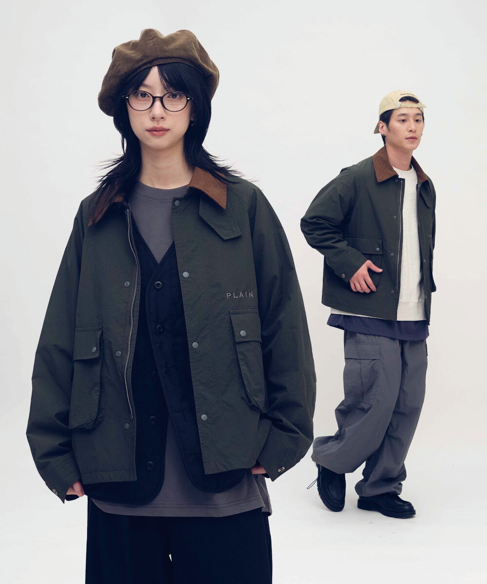 抗撕裂多口袋短版狩獵外套