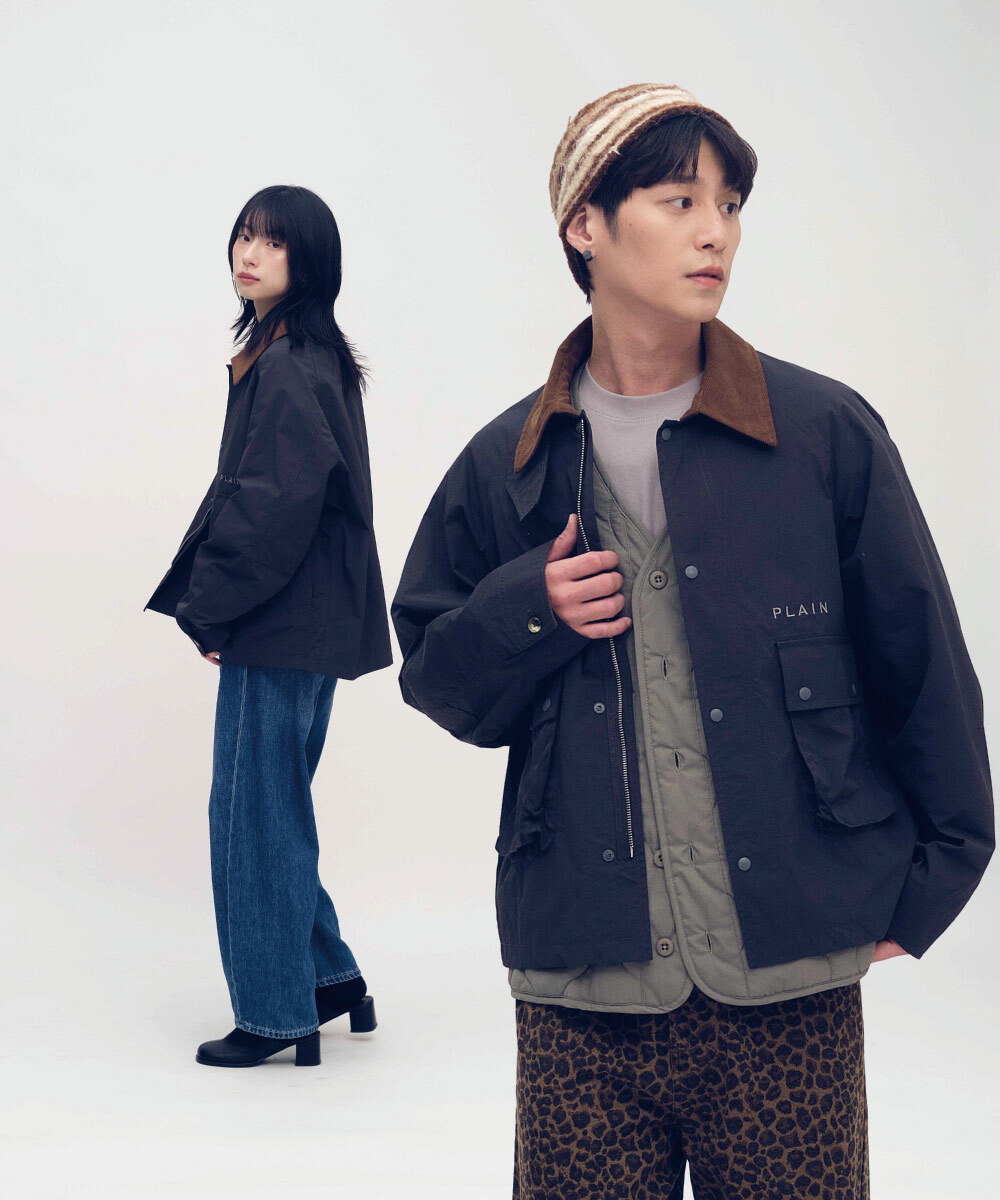 抗撕裂多口袋短版狩獵外套