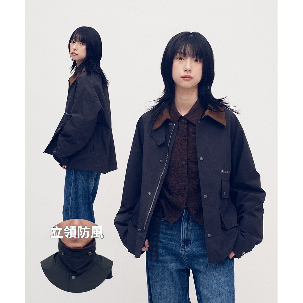 抗撕裂多口袋短版狩獵外套