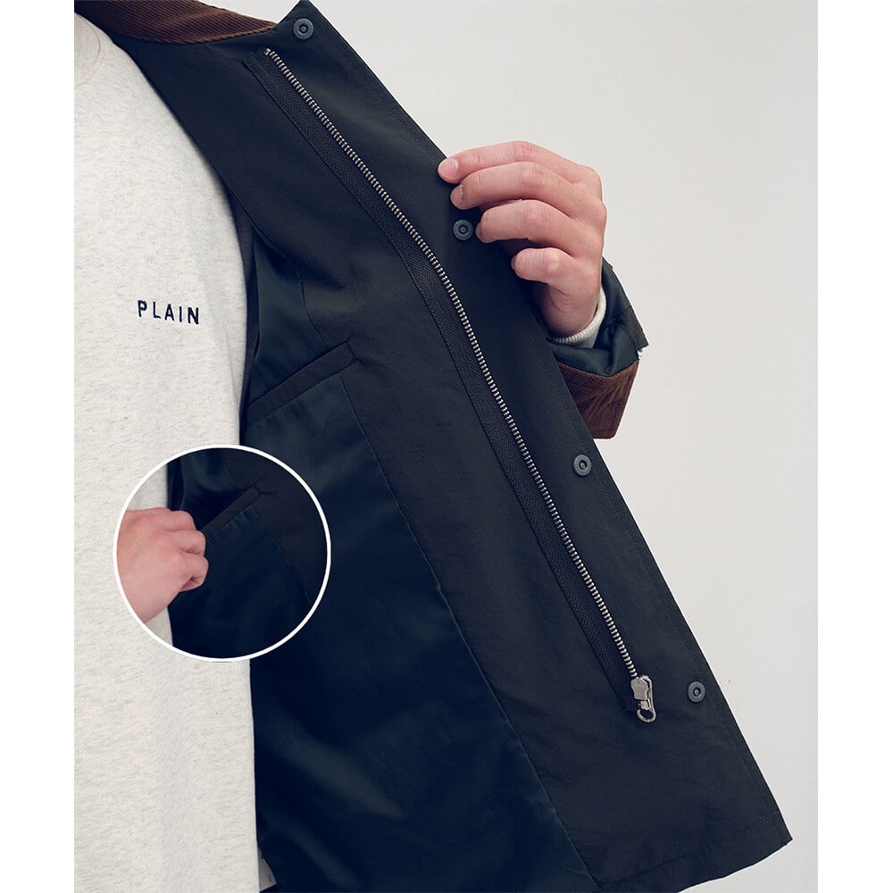 抗撕裂多口袋短版狩獵外套