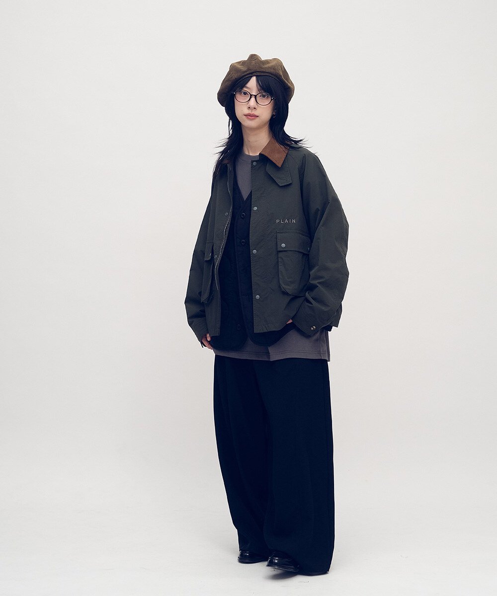 抗撕裂多口袋短版狩獵外套