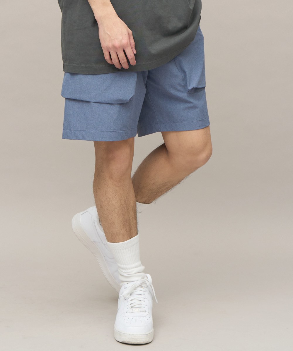 吸濕排汗立體口袋短褲