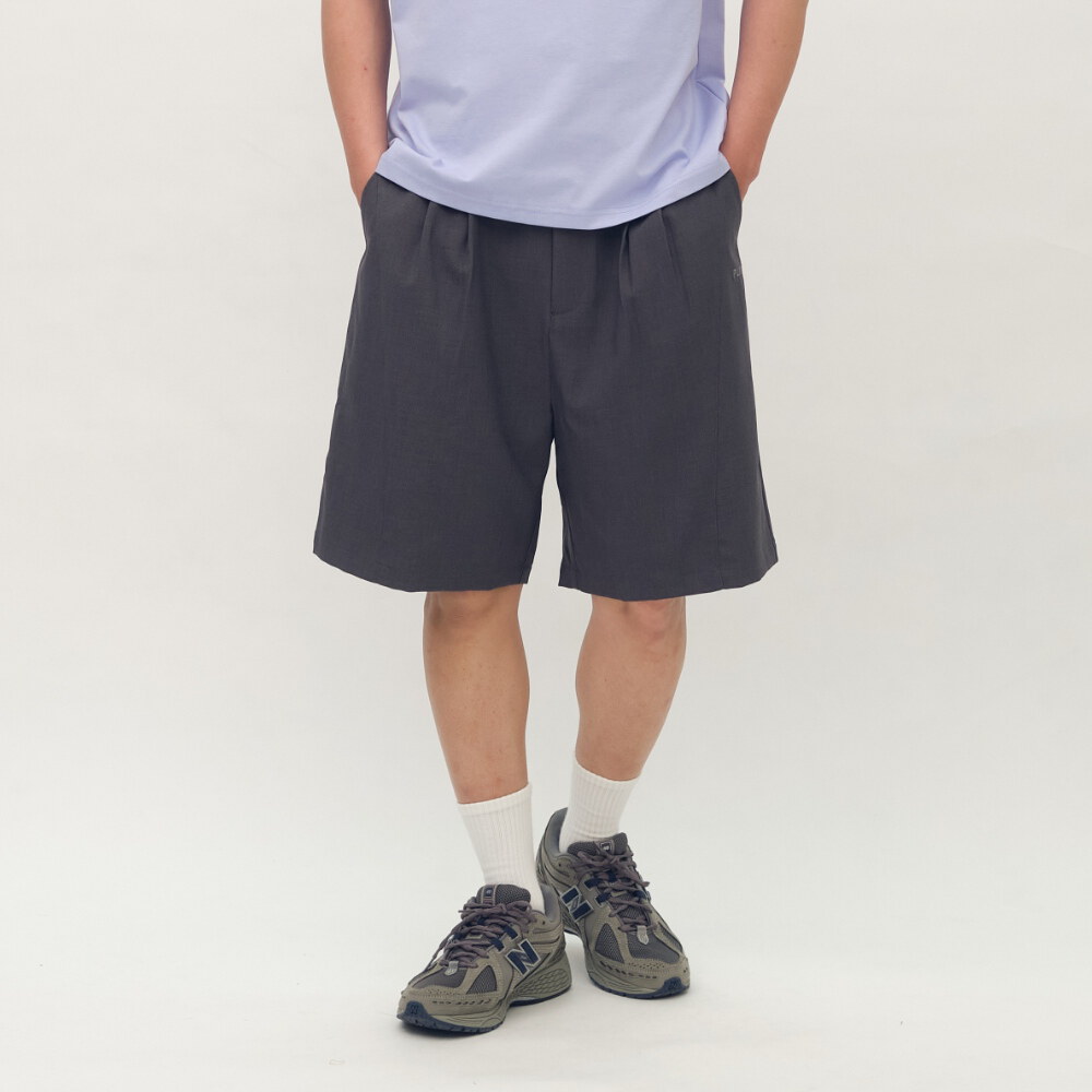 PLAIN刺繡EASY短褲