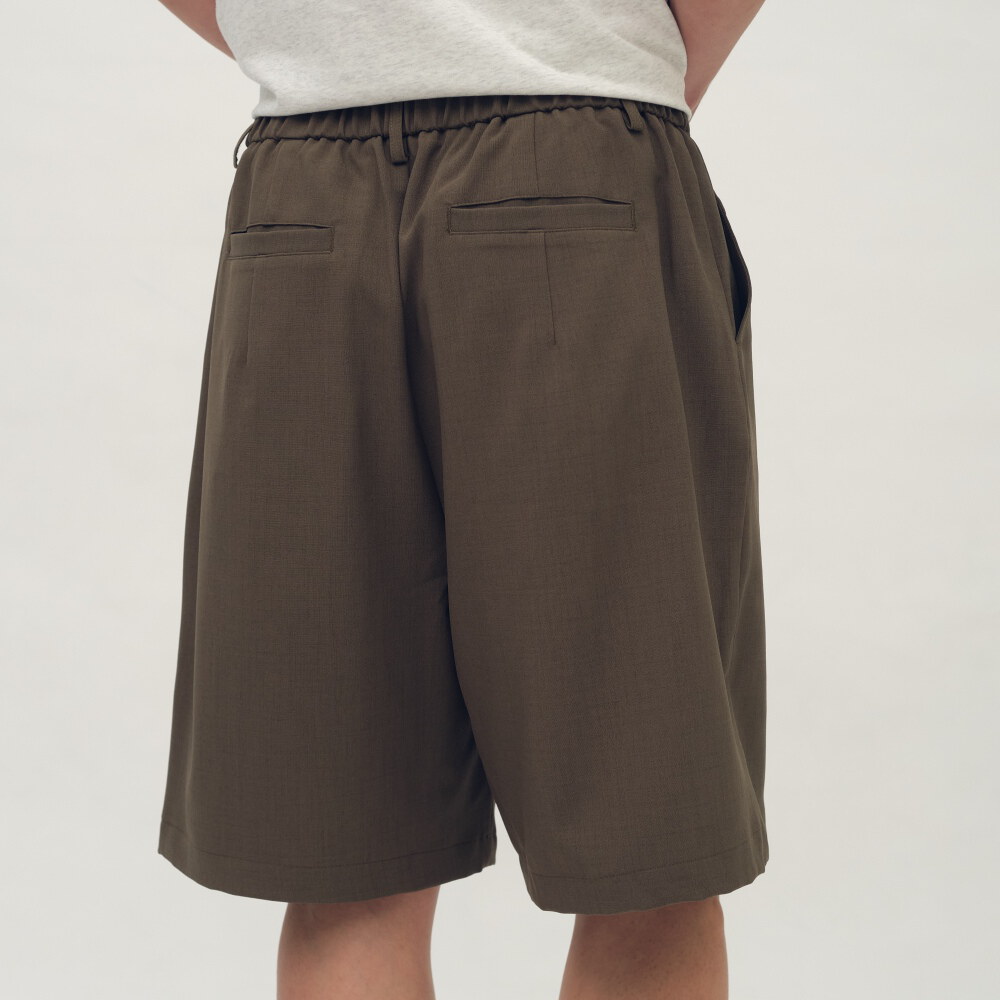 PLAIN刺繡EASY短褲