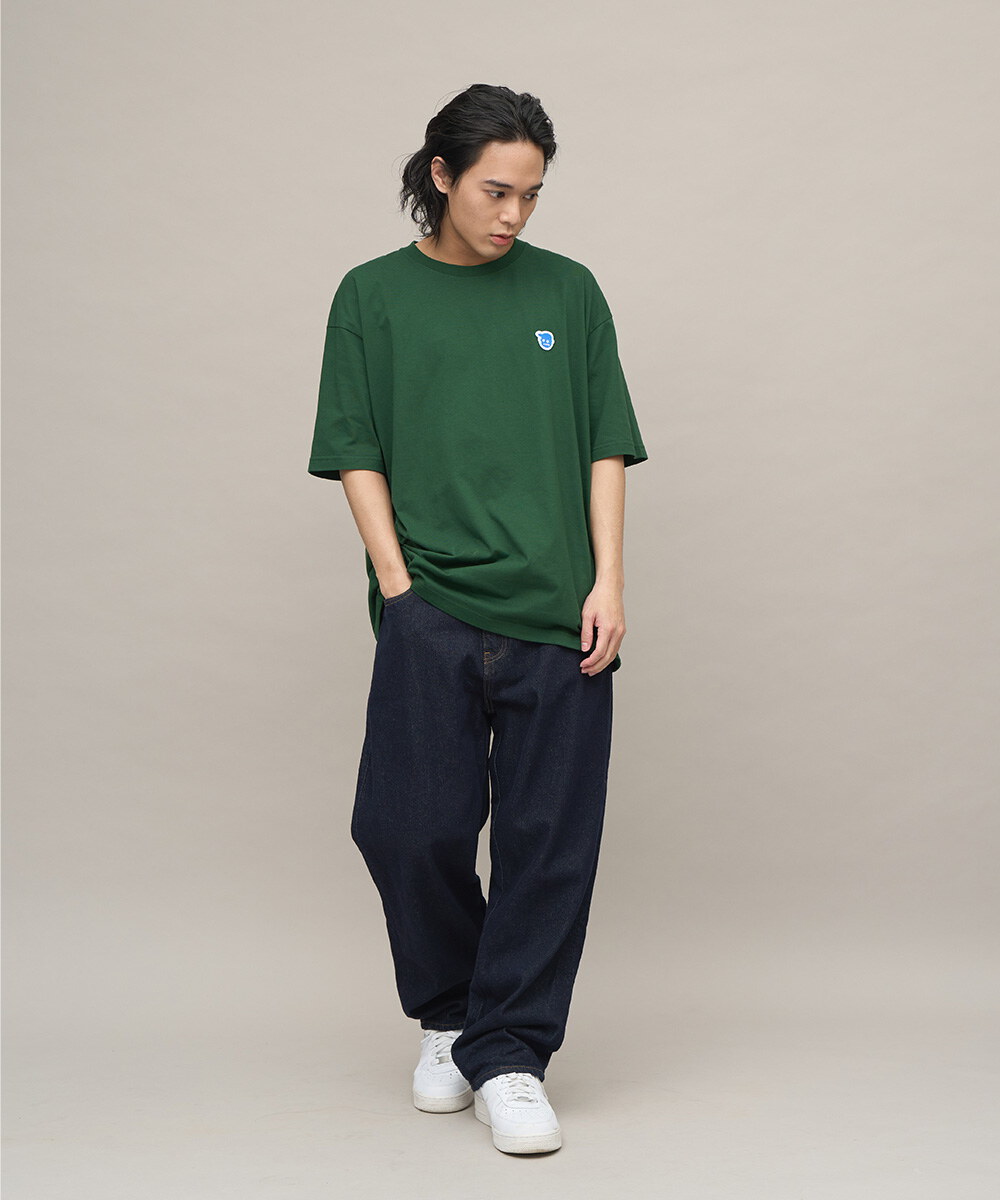 HERO丹寧修身直筒長褲