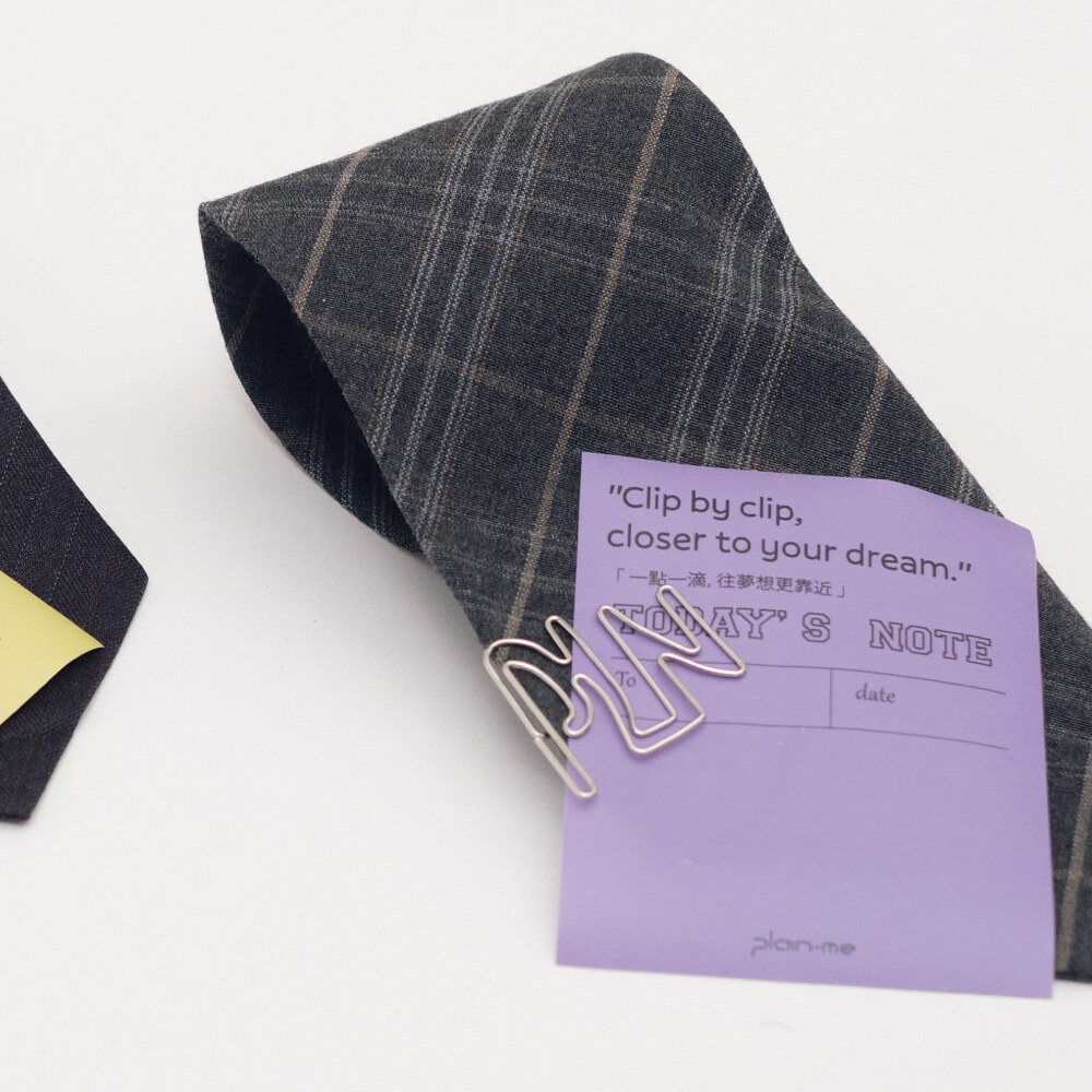 clip by clip 西料領帶