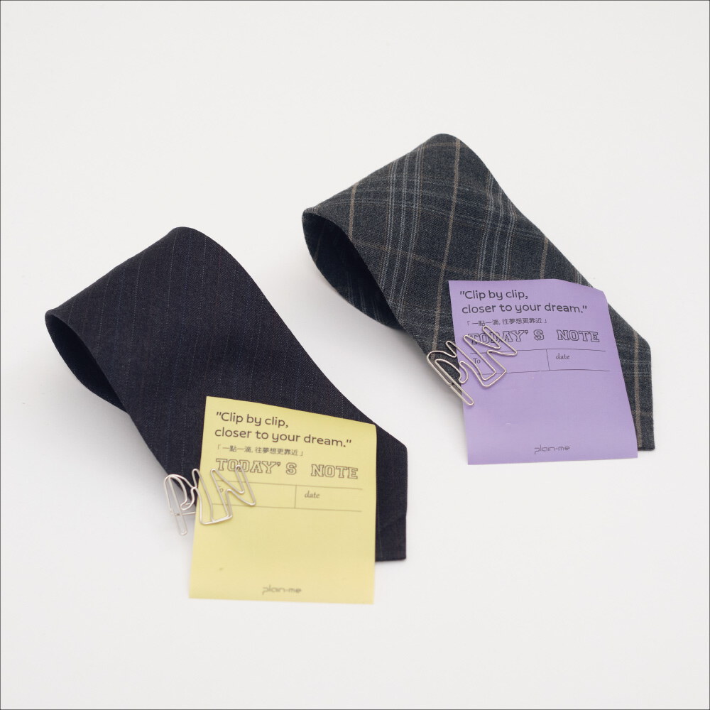 clip by clip 西料領帶