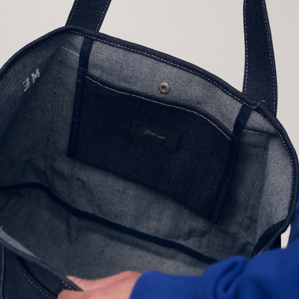 PLAIN 丹寧/帆布Tote包 (大)