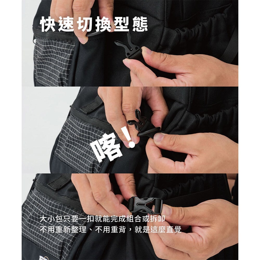 ComboGo 自由型後背包 19L