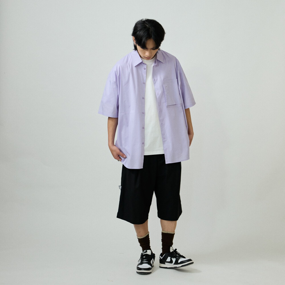 clip by clip OVERSIZE短袖襯衫