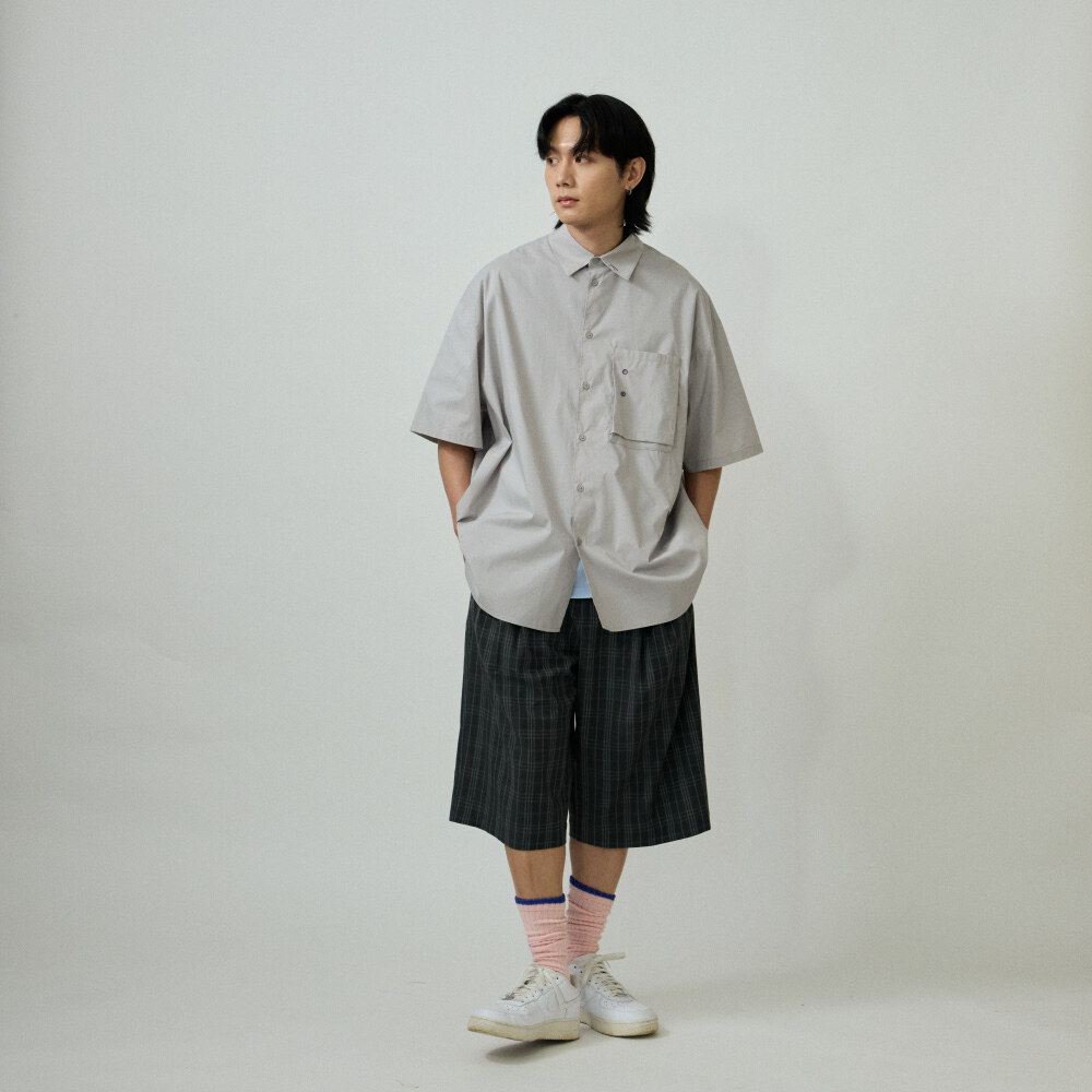 clip by clip OVERSIZE短袖襯衫