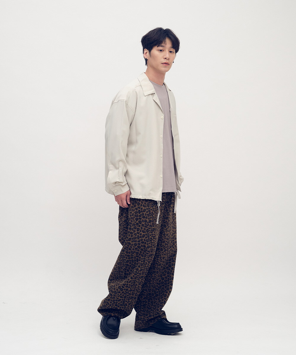 PLAIN西料開領口袋襯衫