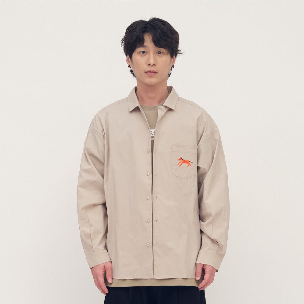 馬到成功寬鬆襯衫