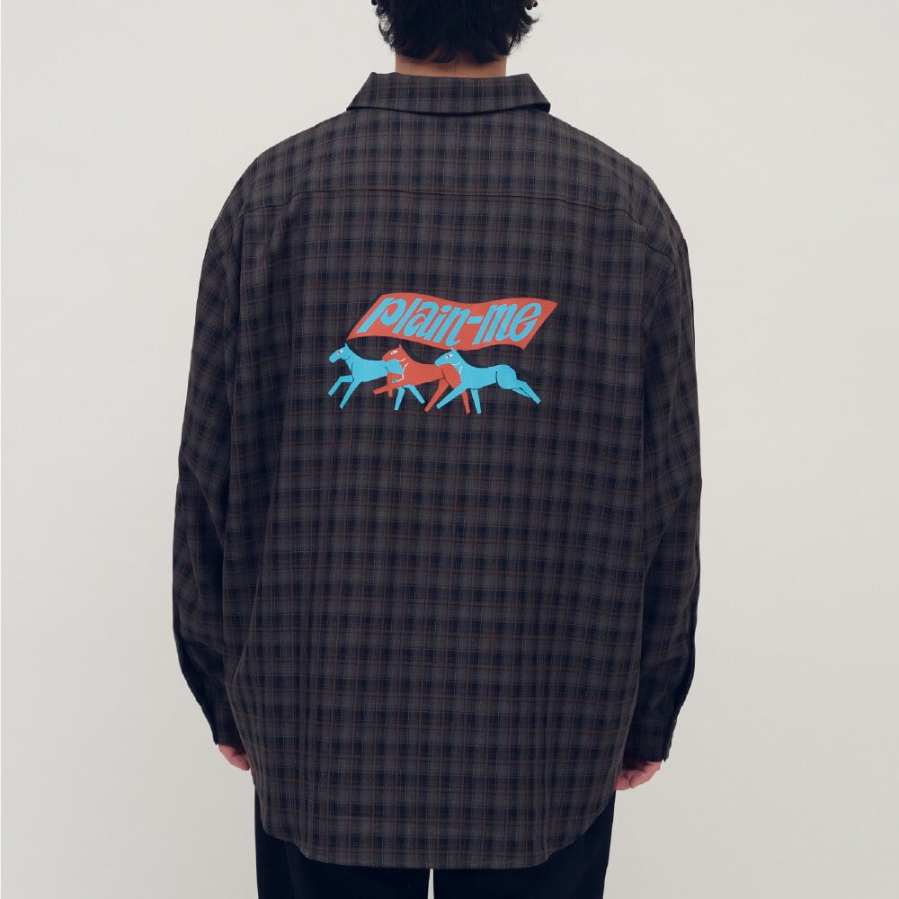 馬到成功寬鬆襯衫