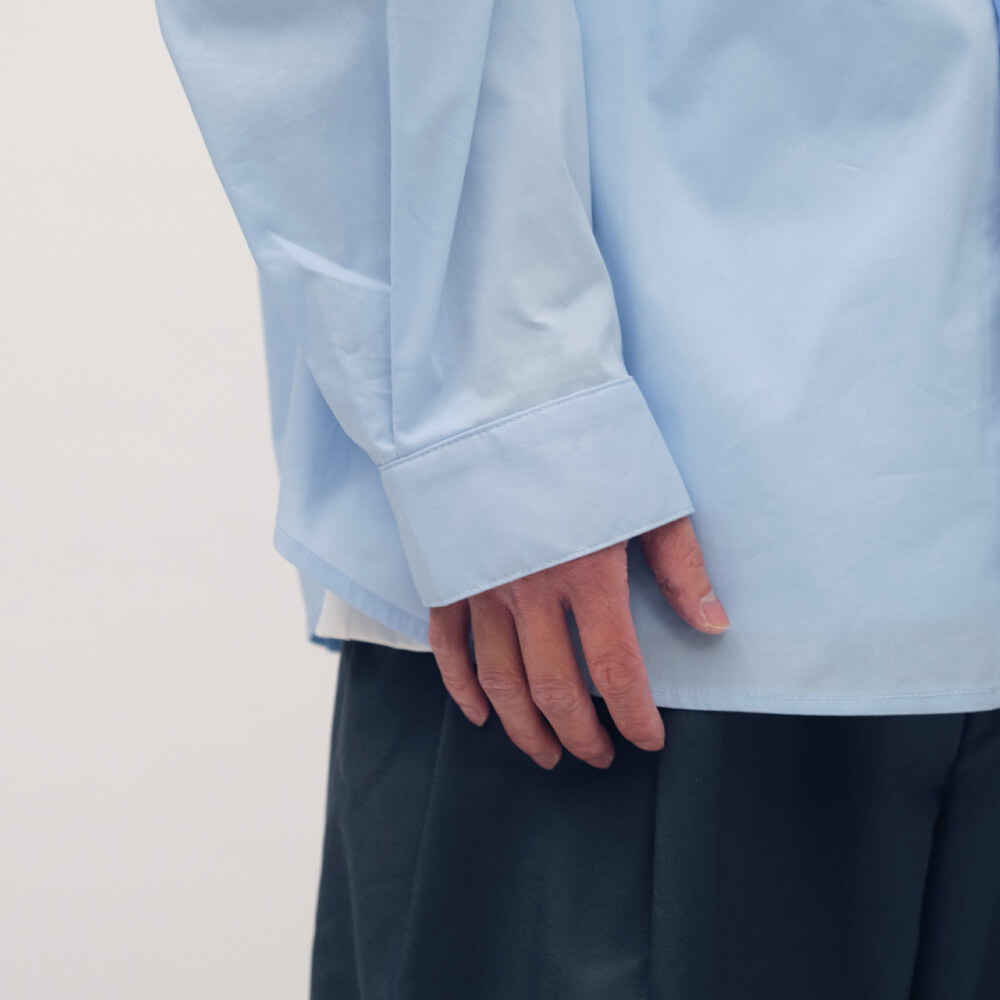 clip by clip MEMO拼接襯衫