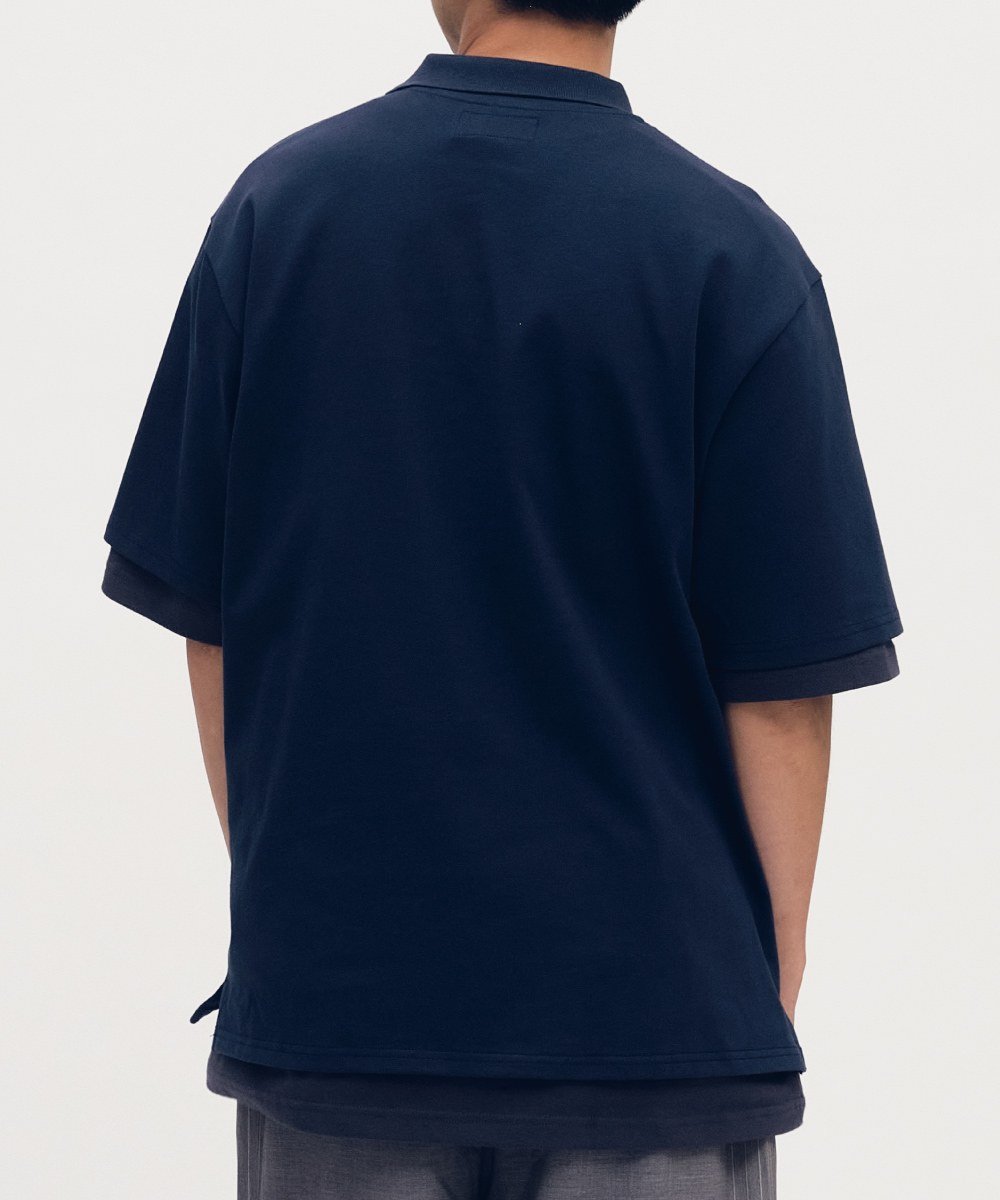 機車刺繡POLO衫