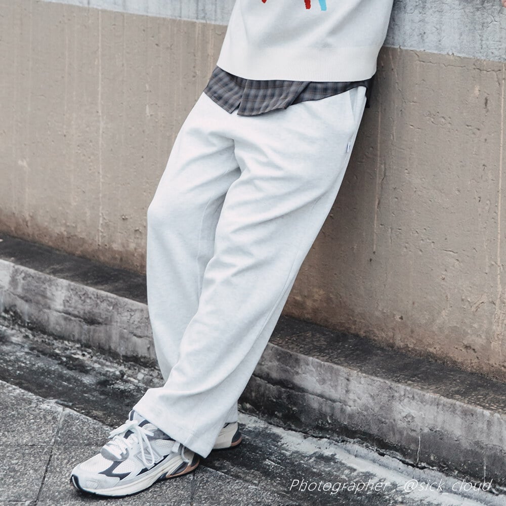 小P社長直筒棉褲