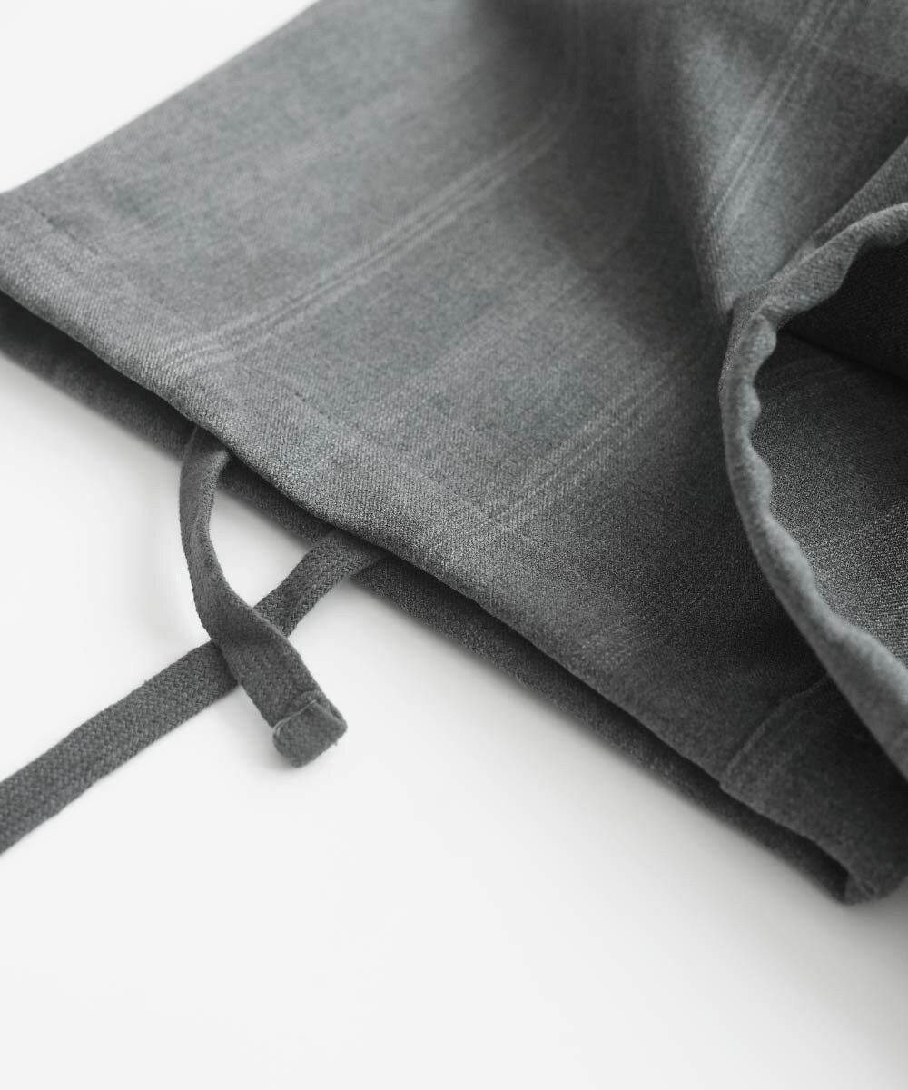 clip by clip 條紋西料口袋軍褲