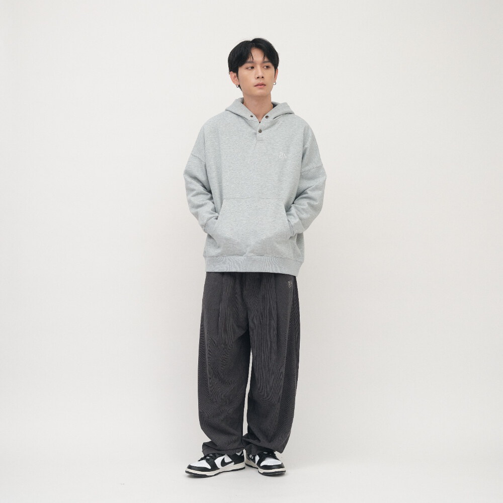 燈芯絨闊腿寬褲