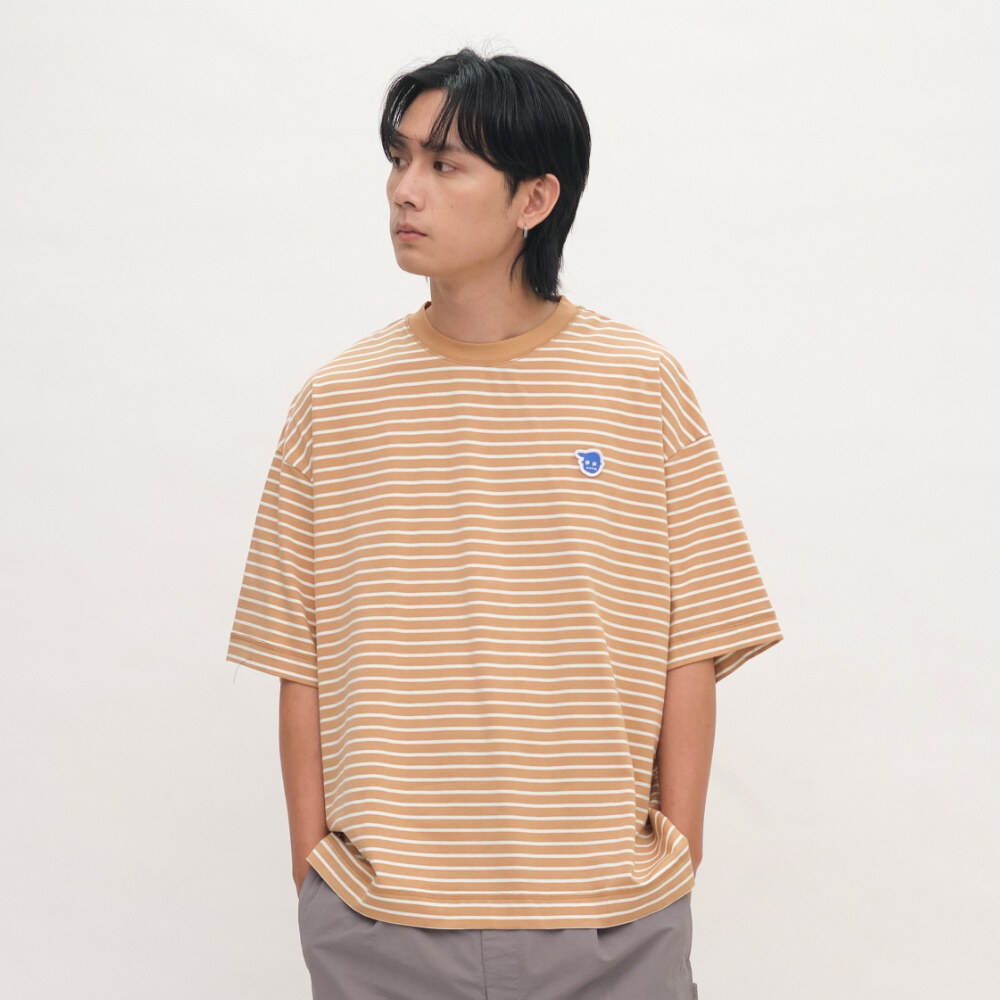 小P社長條紋TEE