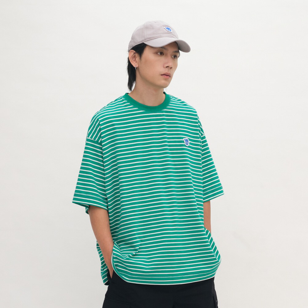 小P社長條紋TEE