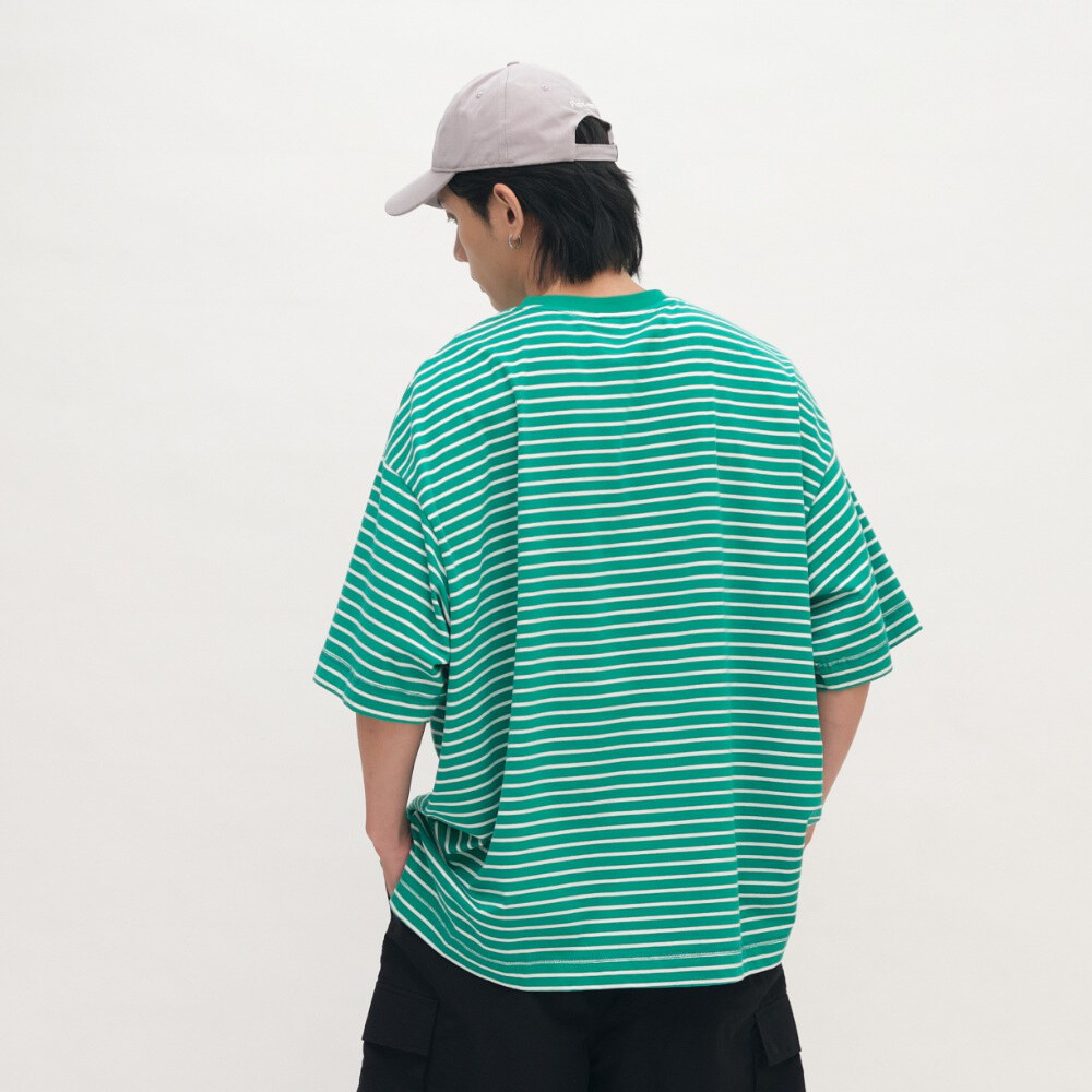小P社長條紋TEE