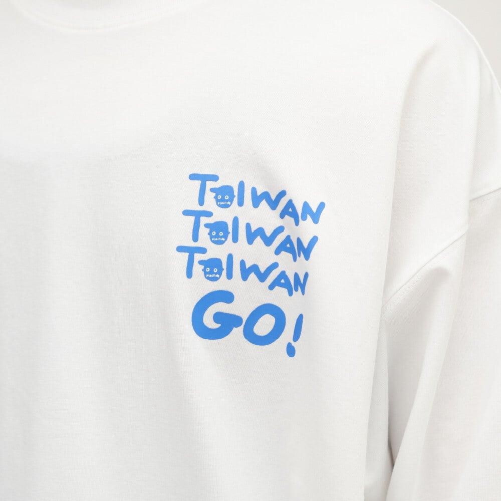 小P社長TAIWAN長袖TEE