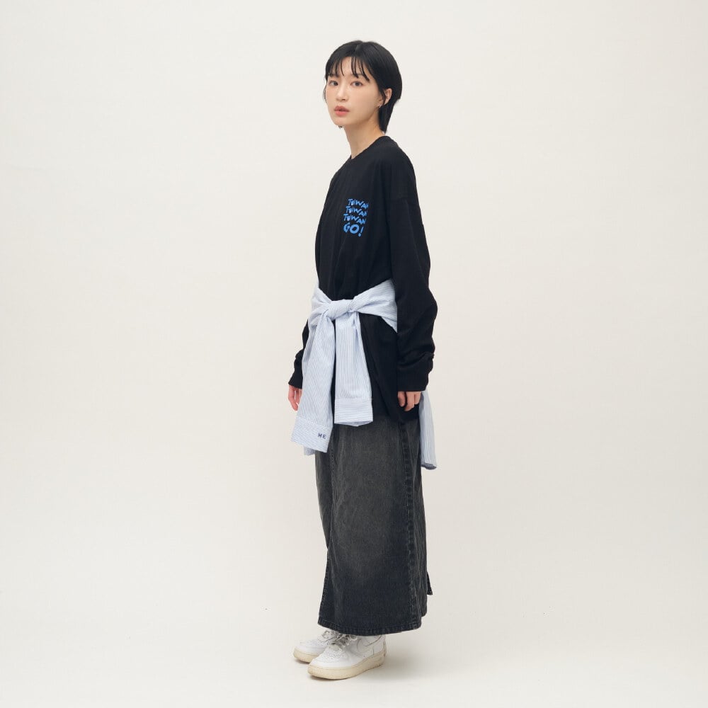 小P社長TAIWAN長袖TEE