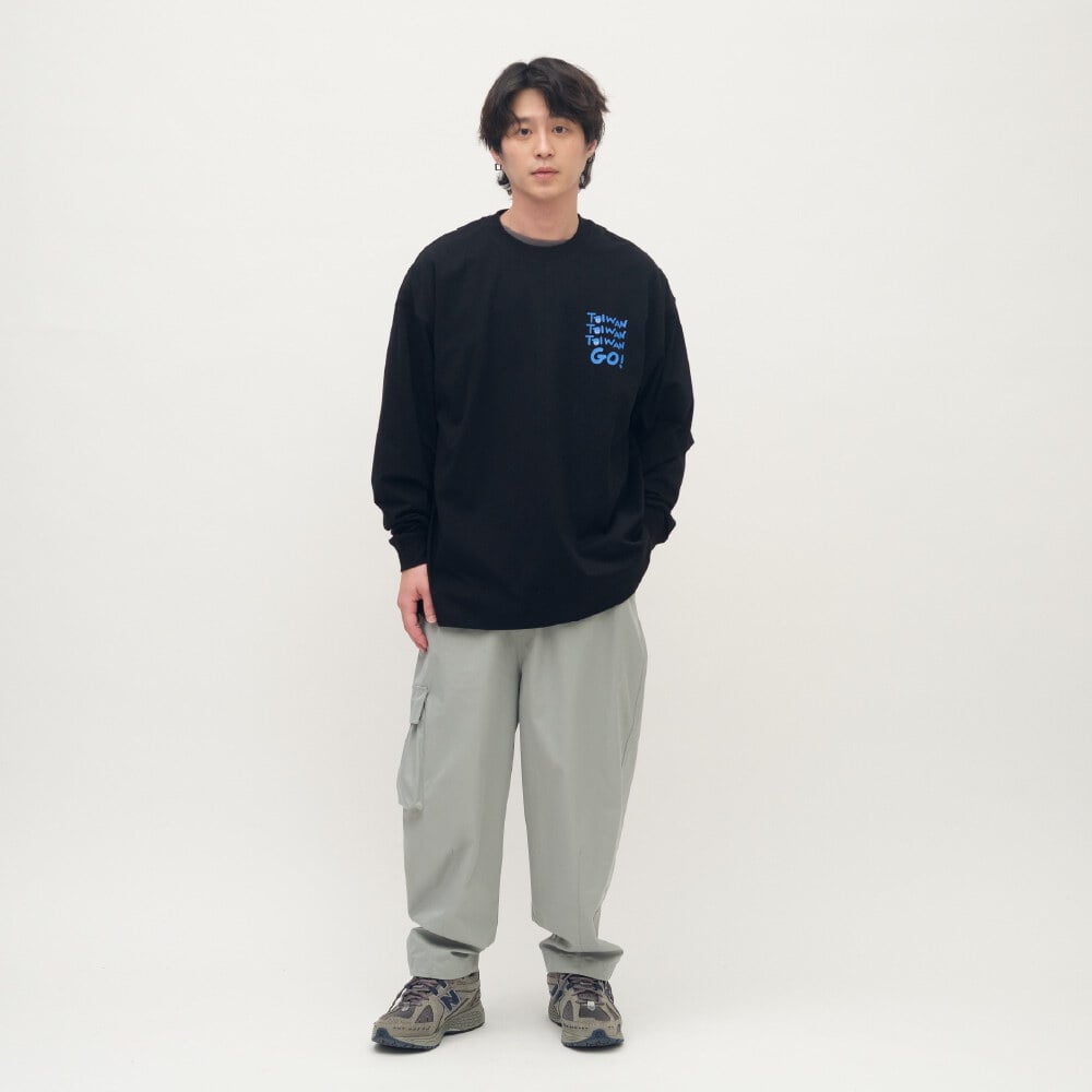 小P社長TAIWAN長袖TEE