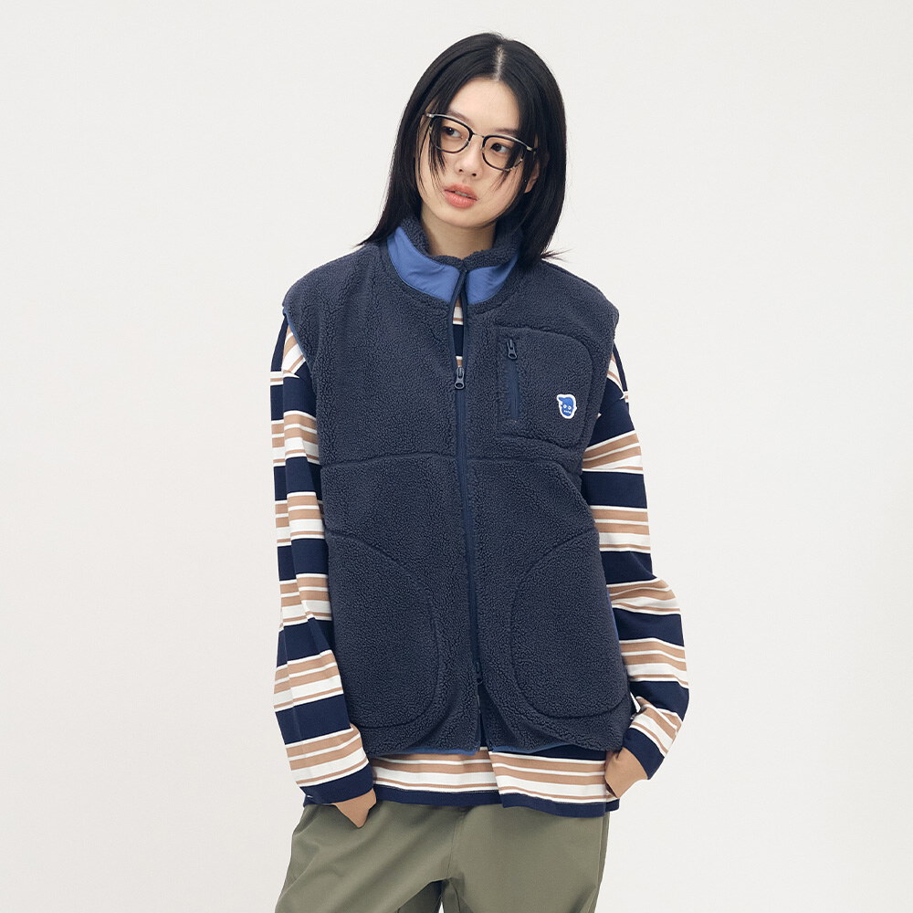 小P社長刷毛背心