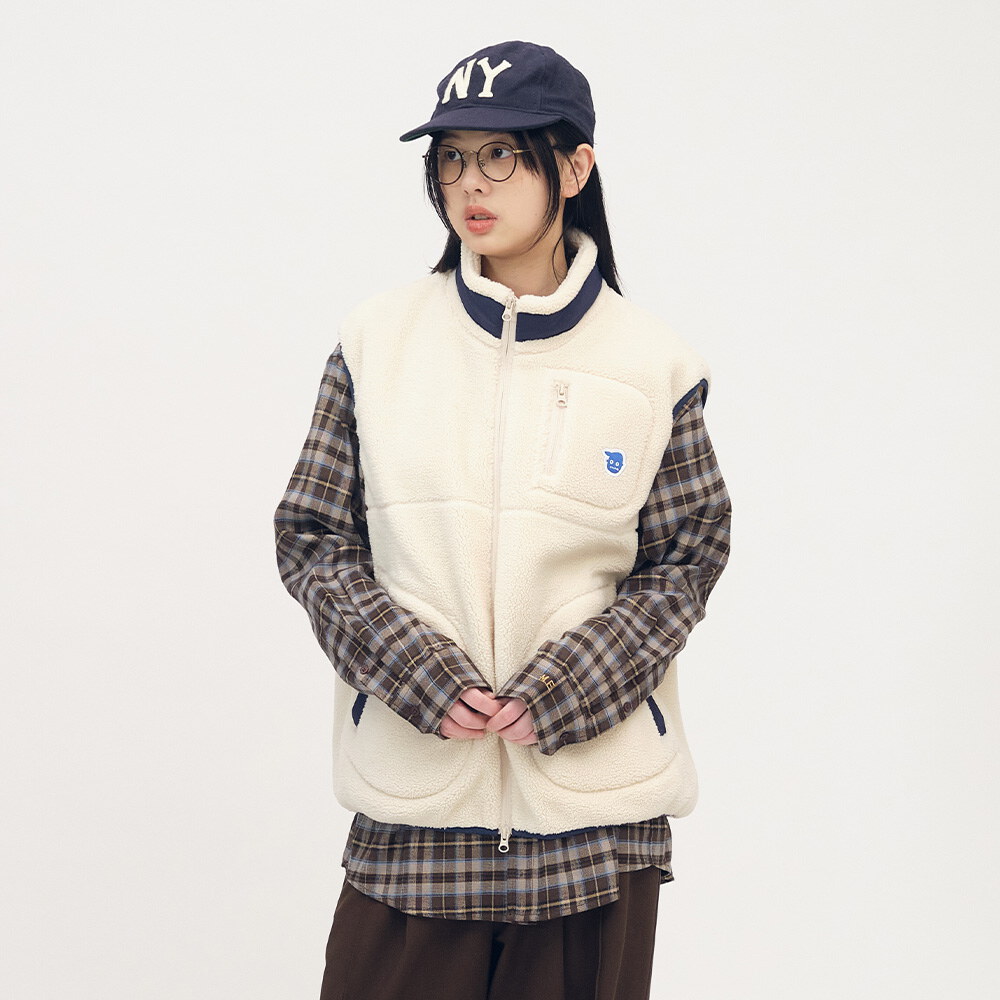 小P社長刷毛背心