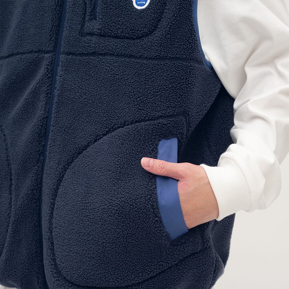 小P社長刷毛背心