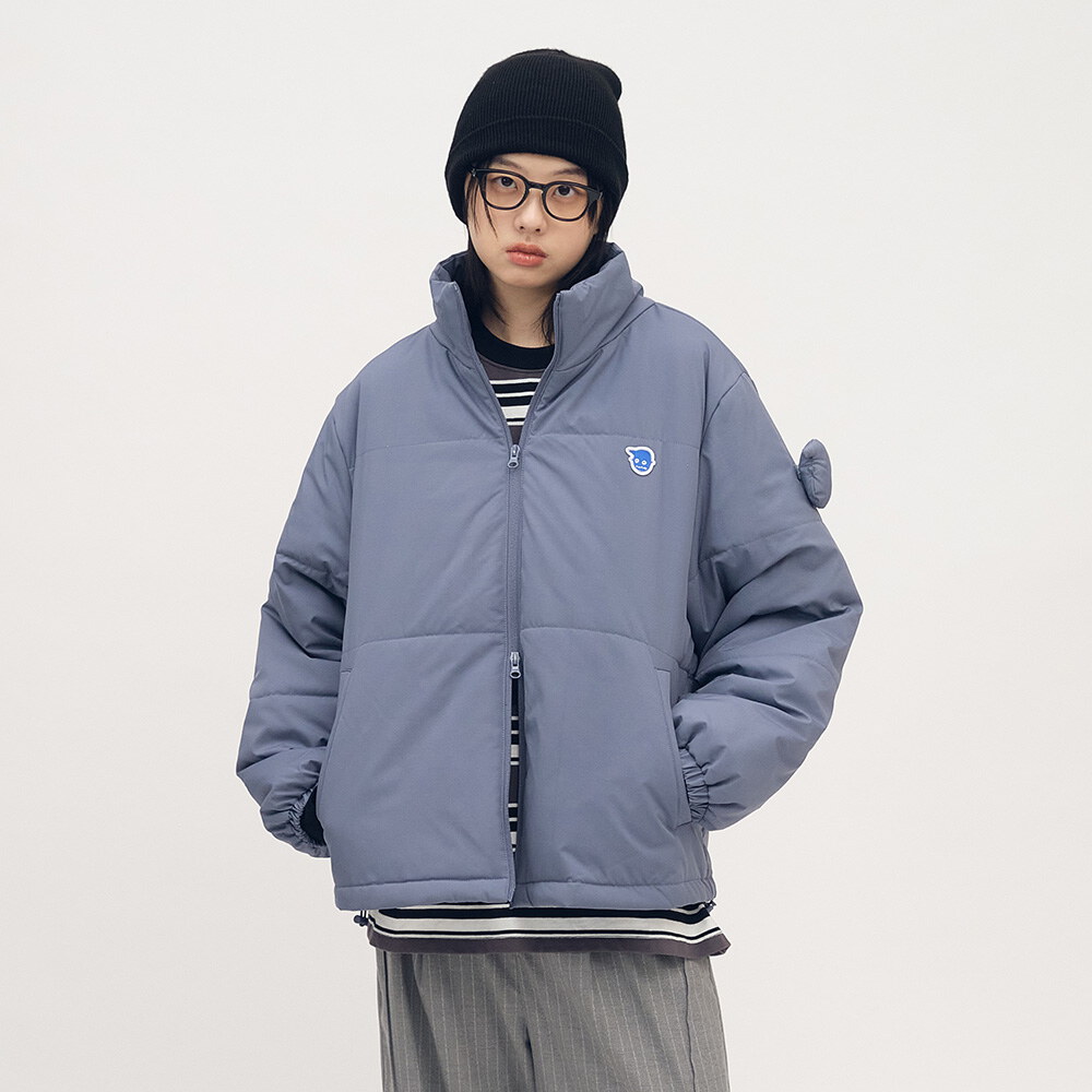 小P社長鋪棉立領外套