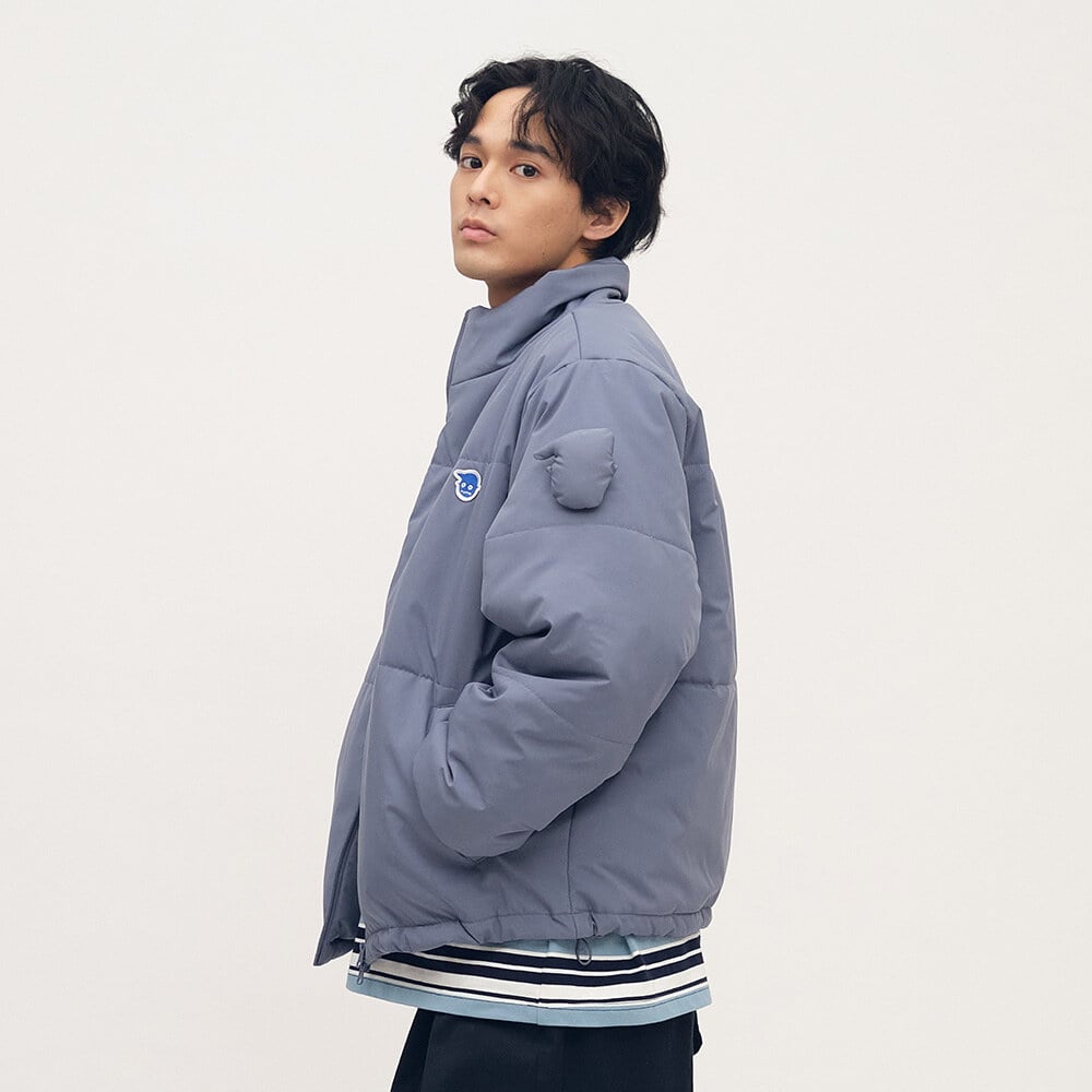 小P社長鋪棉立領外套