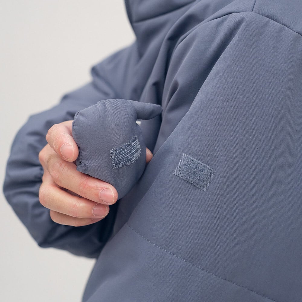 小P社長鋪棉立領外套