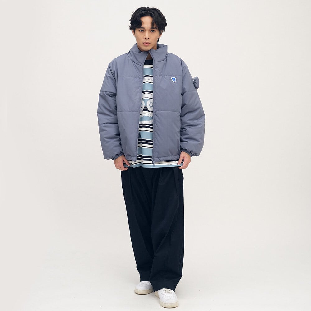 小P社長鋪棉立領外套