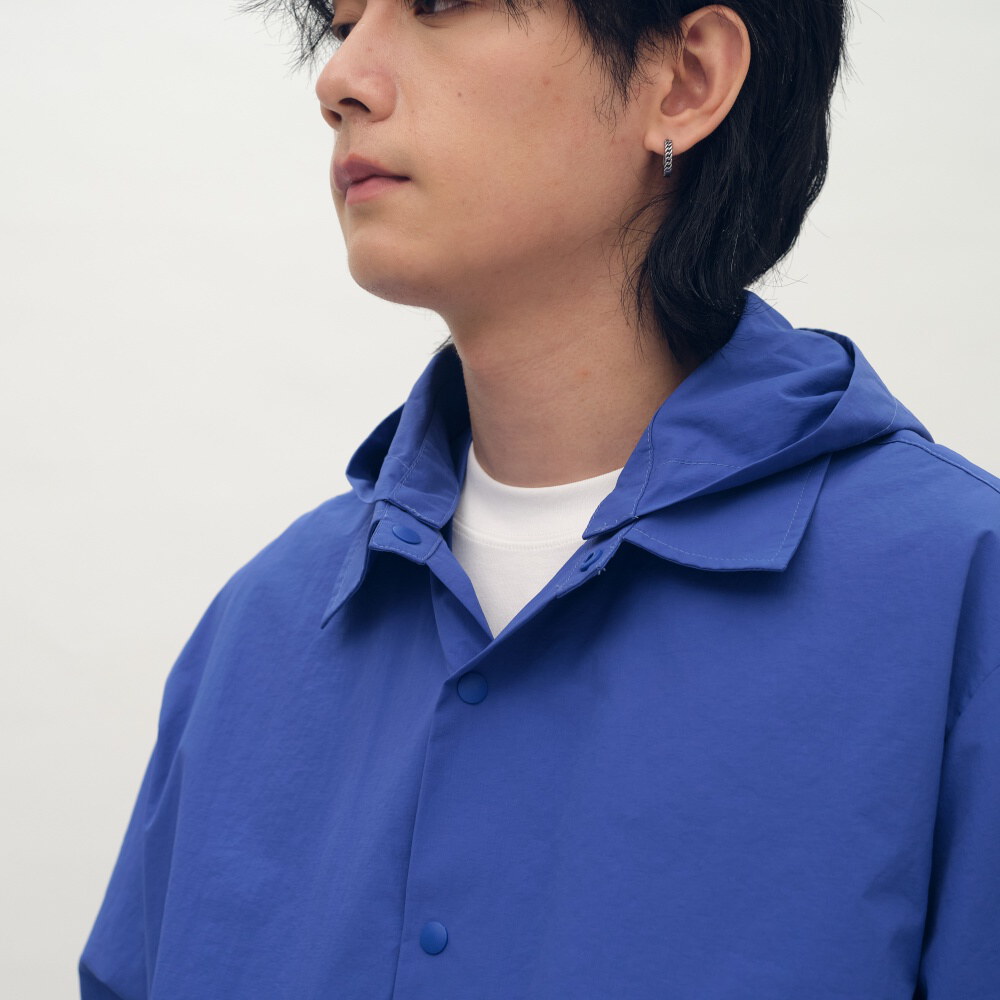 小P社長防潑水可拆帽外套