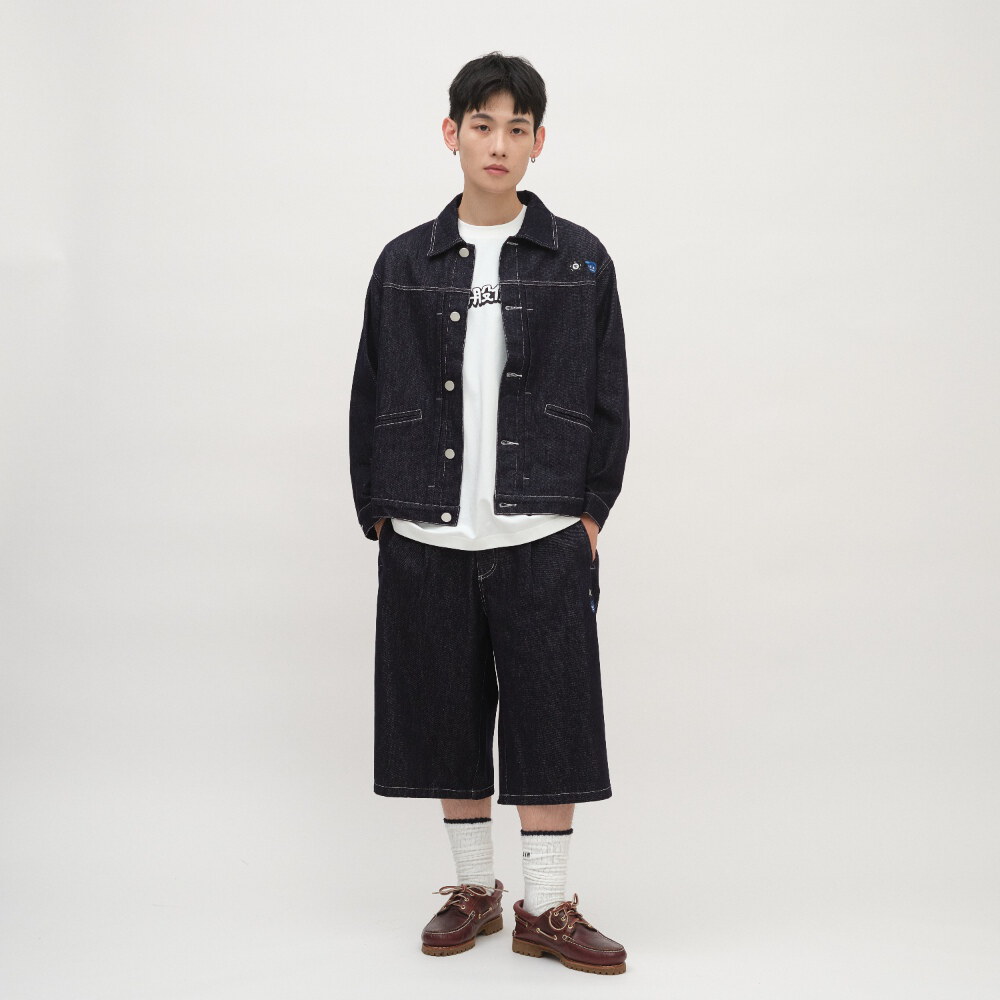 Abei 聯名小P社長刺繡外套