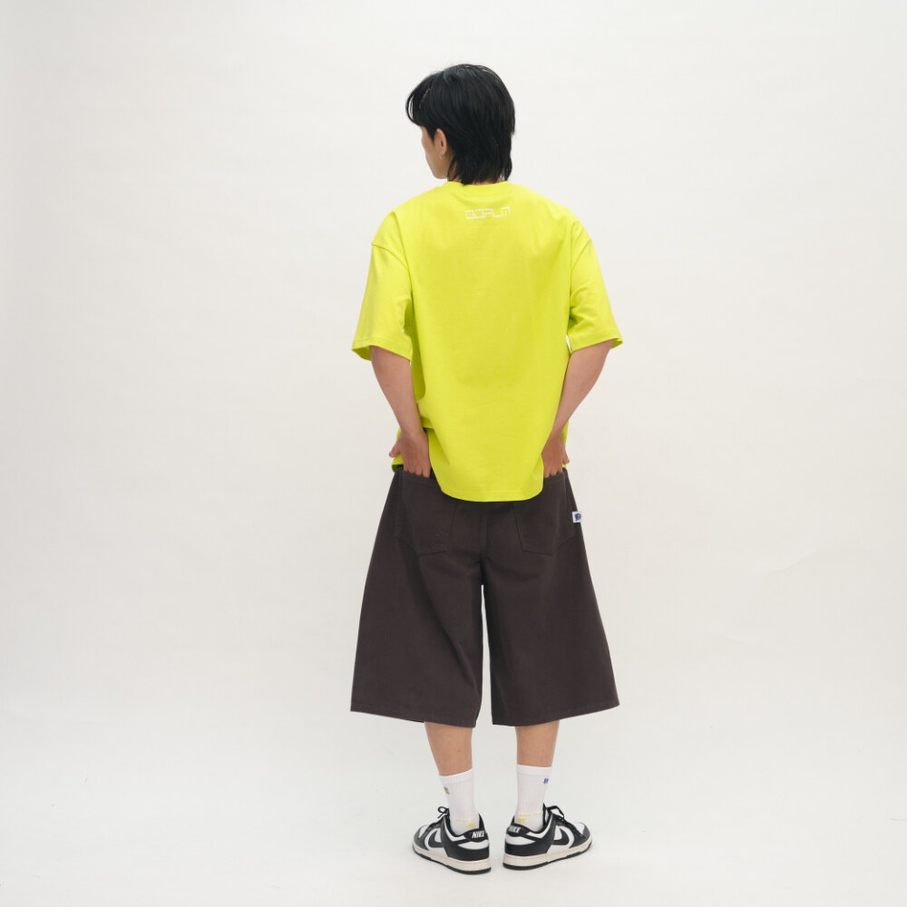 小P社長斜紋七分褲