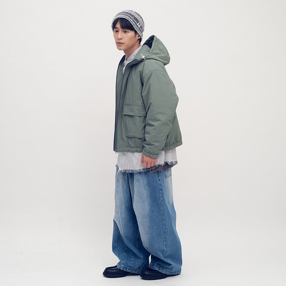 小P社長漸層條紋毛帽