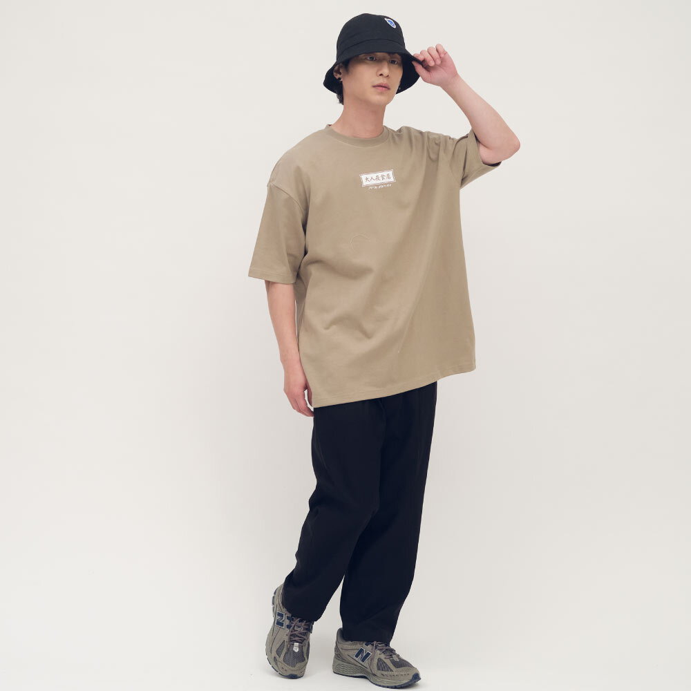 小P社長logo漁夫帽