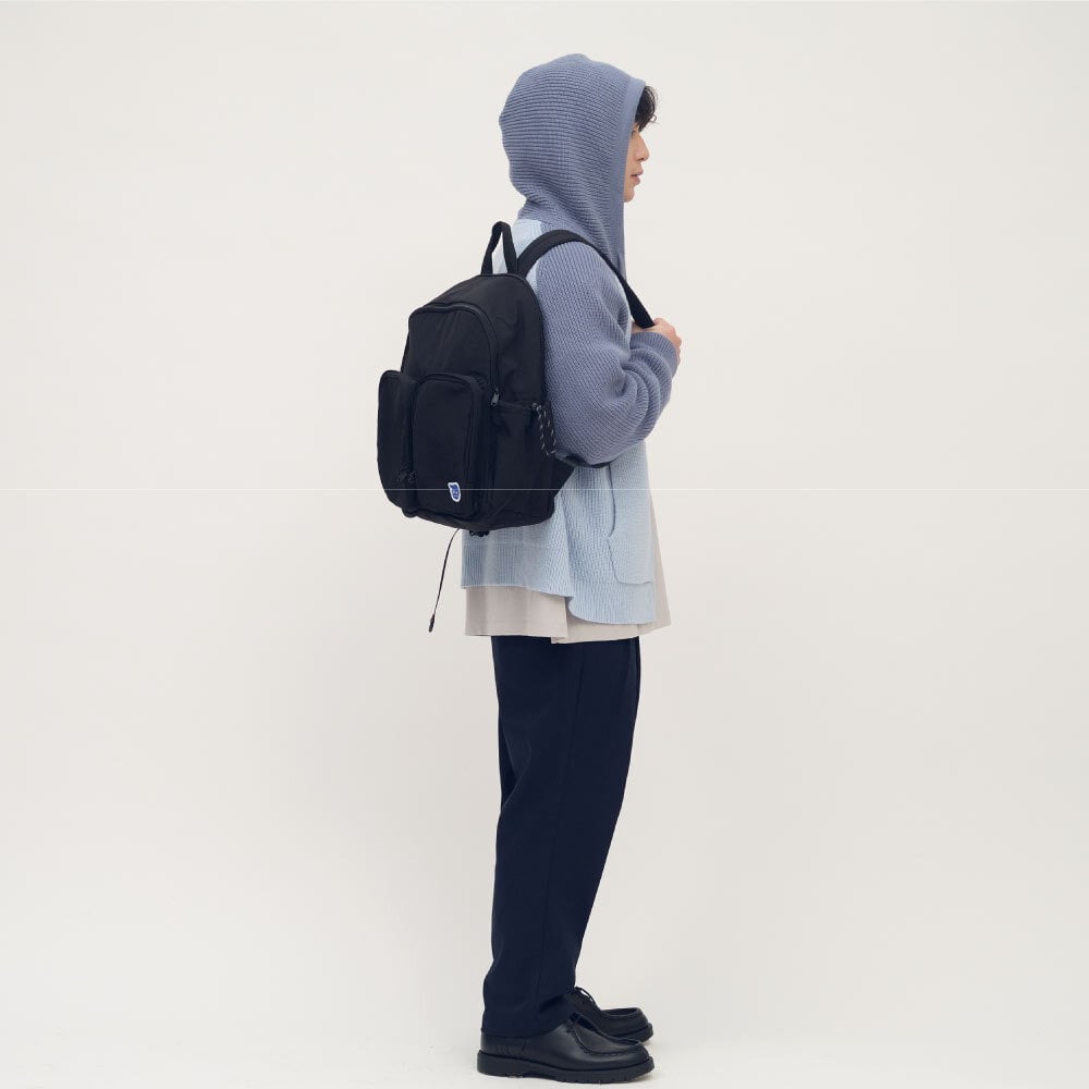 小P社長雙口袋後背包