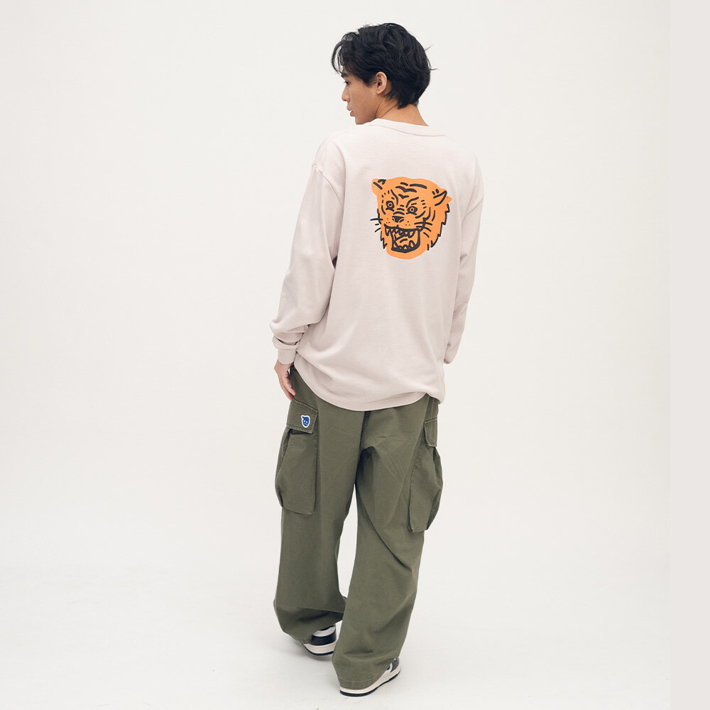 小P社長水洗口袋長褲