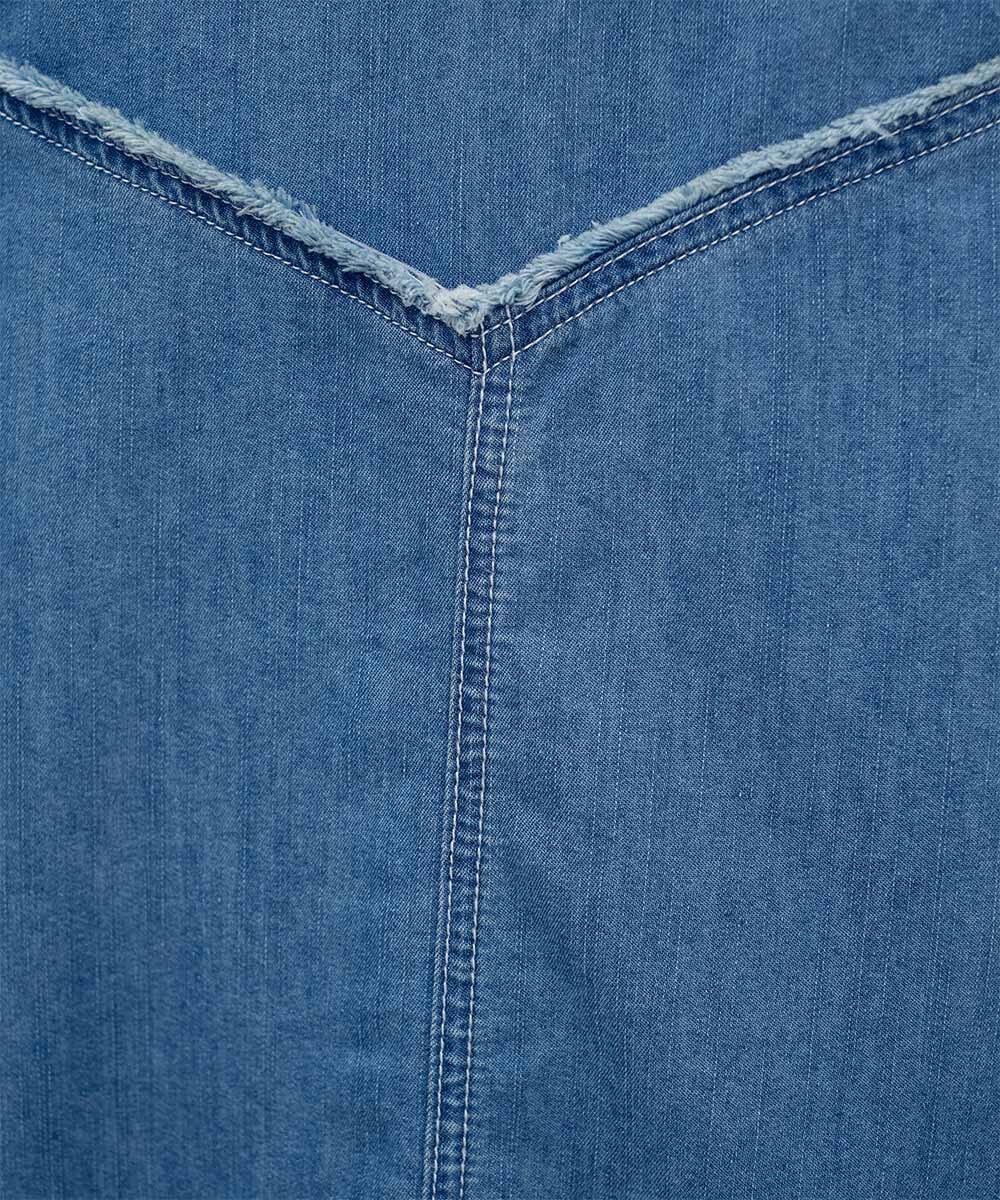 小P社長雙面穿丹寧連身洋裝