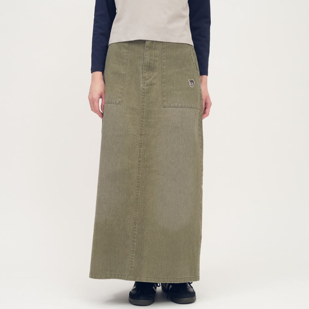 小P社長水洗長裙