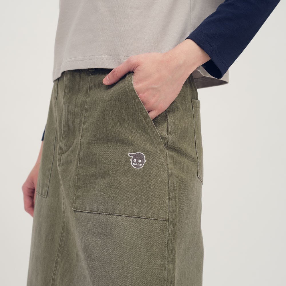 小P社長水洗長裙