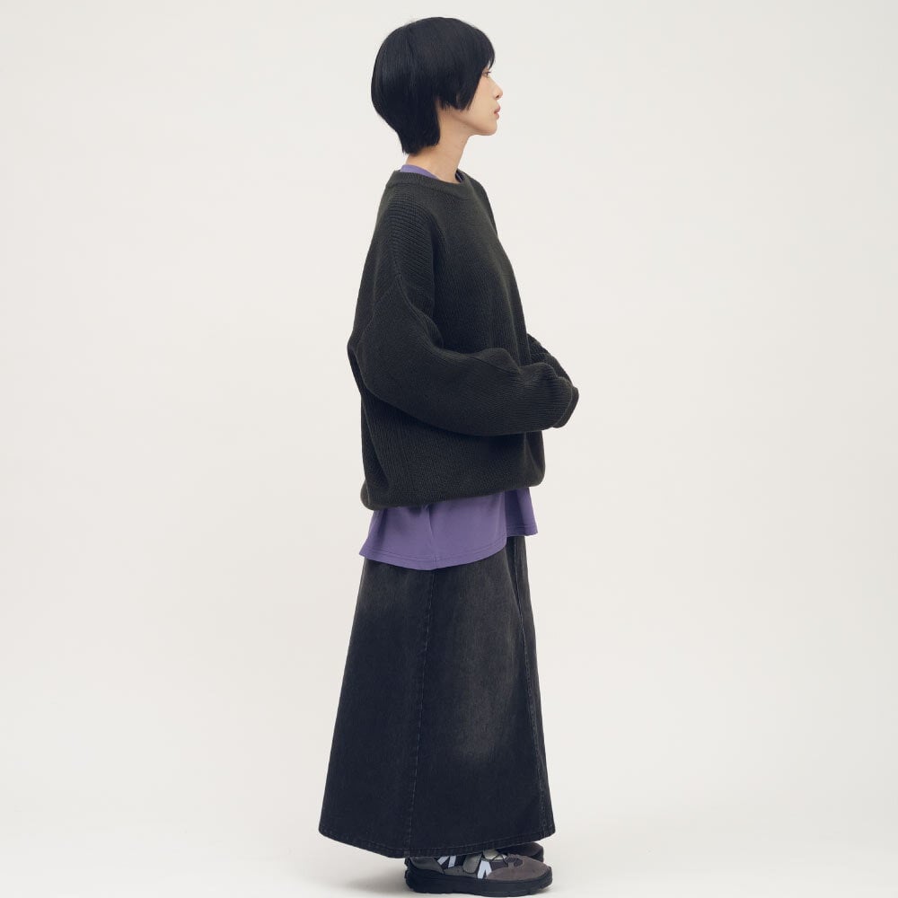 小P社長水洗長裙