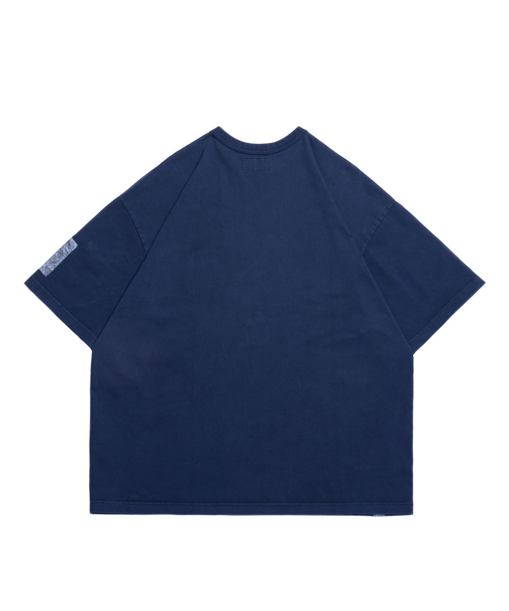 品牌標誌水洗Ｔ恤 PIGMENT-DYED CATCHWORD T-SHIRT