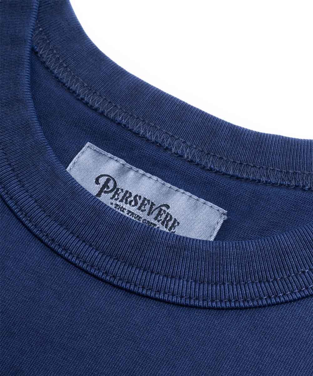 品牌標誌水洗Ｔ恤 PIGMENT-DYED CATCHWORD T-SHIRT